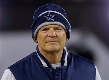 (AP Photo/Matt Rourke, File). FILE - In this Dec. 14, 2014, file photo, Dallas Cowboys' Rod Marinelli walks the field during warm ups before an NFL football game against the Philadelphia Eagles in Philadelphia. DeMarco Murray's success last year wasn't...