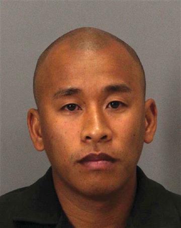 (Santa Clara County Sheriff's Dept. via AP). In this booking photo released by the Santa Clara County Sheriff's Department is Jereh Lubrin. Lubrin is one of three California correctional deputies who were arrested on suspicion of murder in the death of...