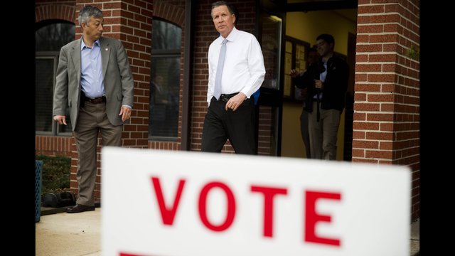 PHOTOS: Kasich holds rally following Ohio primary win